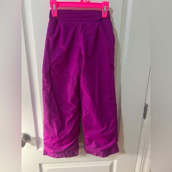 Columbia Kids Fuchsia Snow Pants - Picture 2 of 5